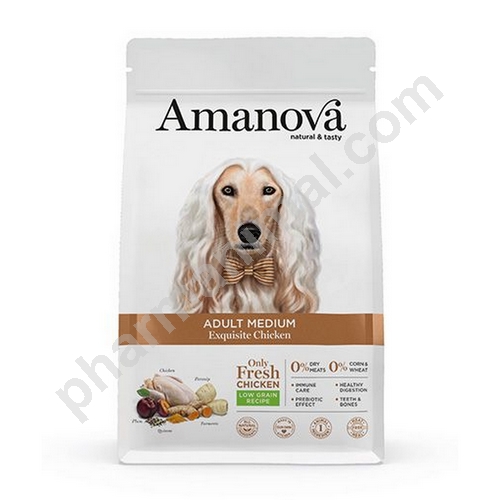 AMANOVA CN MEDIUM POULET SAC/ 2 KG